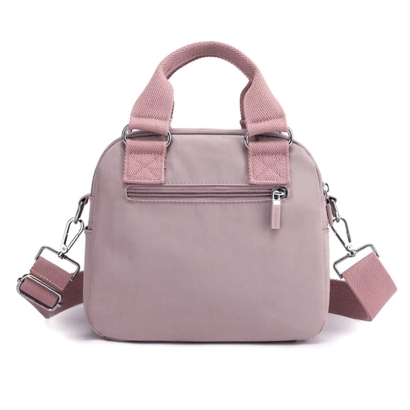 Women's Nylon Shoulder Bag Large Capacity Messenger Tote