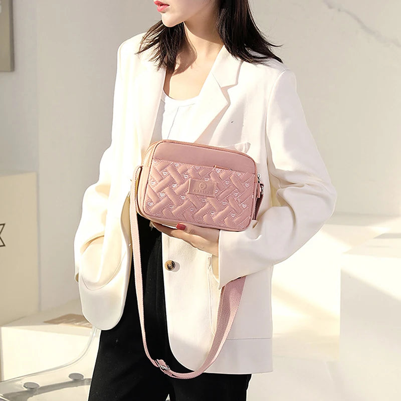 Women's Shoulder Bag Nylon Small Handbag Messenger Bag