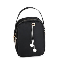 Women's Nylon Mini Crossbody Bag Outdoor Shoulder Purse Phone Pouch