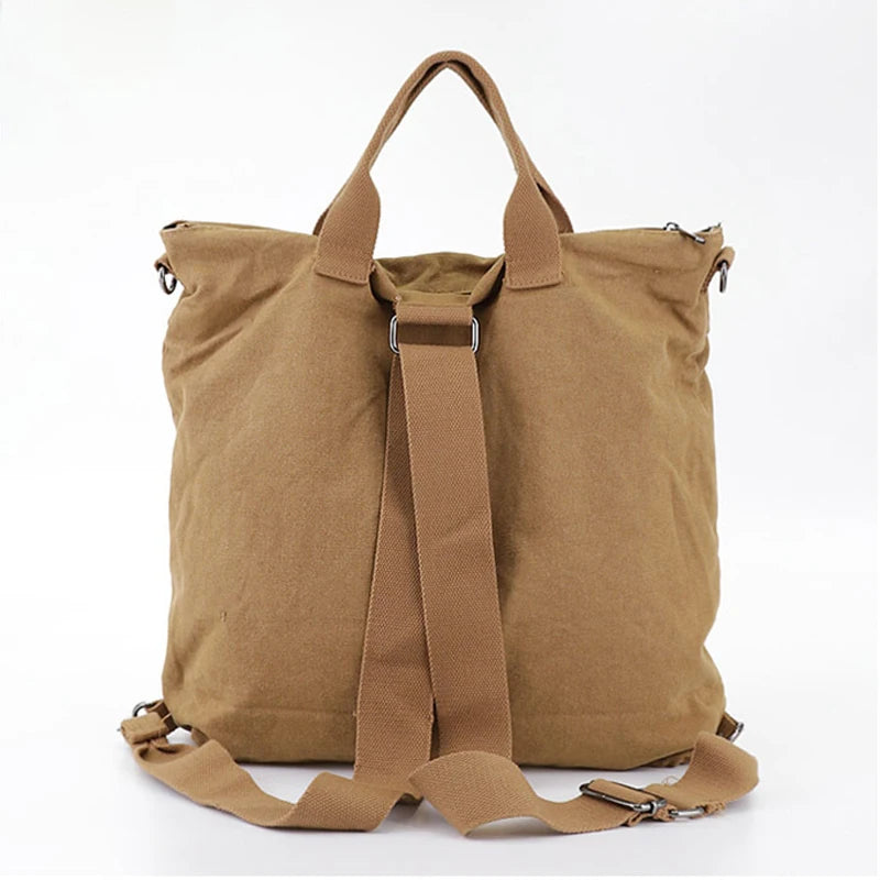 Women's Stylish Shoulder Bag, Large Canvas Tote