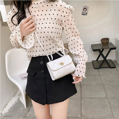 Women's Embossed Shoulder Bag Retro Casual Totes