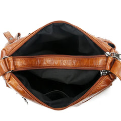Women's Shoulder Bags Large Messenger Brown Bags Lady Handbags Top Handles