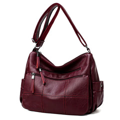Leather Handbag Women Bags Shoulder Crossbodys Messenger Bags Purses