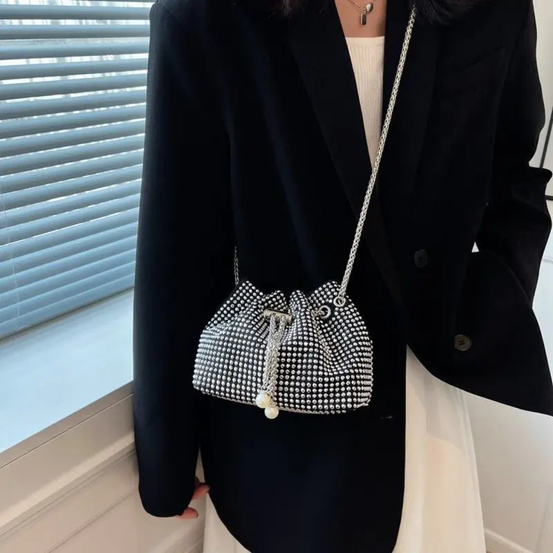 Women's Chain Crossbody Bag Soft Evening Bags Tote Bags