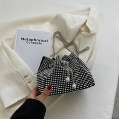 Women's Chain Crossbody Bag Soft Evening Bags Tote Bags