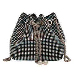 Women's Crossbody Bag Diamond Decorated Tote Bags