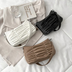 Textured Underarm Shoulder Bag for Women