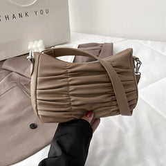 Textured Underarm Shoulder Bag for Women