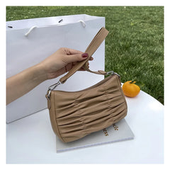 Textured Underarm Shoulder Bag for Women