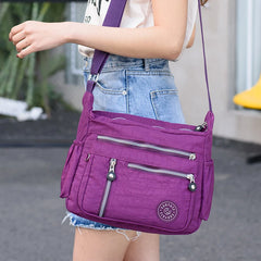 Women's Shoulder CrossBody Bag Nylon Tote Mother Purse Bolsas