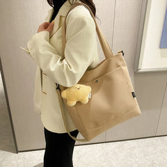 Canvas Crossbody Bags for Women Large Tote Handbags Messenger Shoulder Bag
