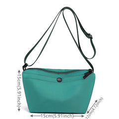 Women's Shoulder Solid Bags High Nylon Handbags Tote Crossbody Top-handle Bags