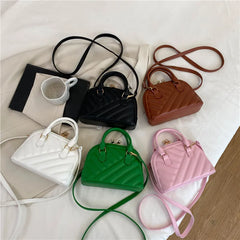 Women's Small Shoulder Tote Bag Crossbody Bags PU Leather Handbags