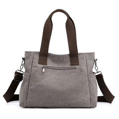 Women's Canvas Shoulder Bag Vintage Tote CrossBody Handbag