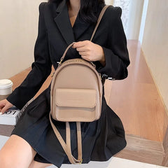 Women's Small Casual Backpack Ladies Large Capacity School Bag