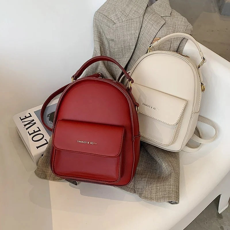 Women's Small Casual Backpack Ladies Large Capacity School Bag