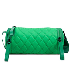 Women's Rhombus Crossbody Bag French Stick Nylon Waterproof Shoulder Bag