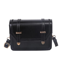 Women's Small Crossbody Bag Lightweight PU Leather Shoulder Bag Flap Handbag