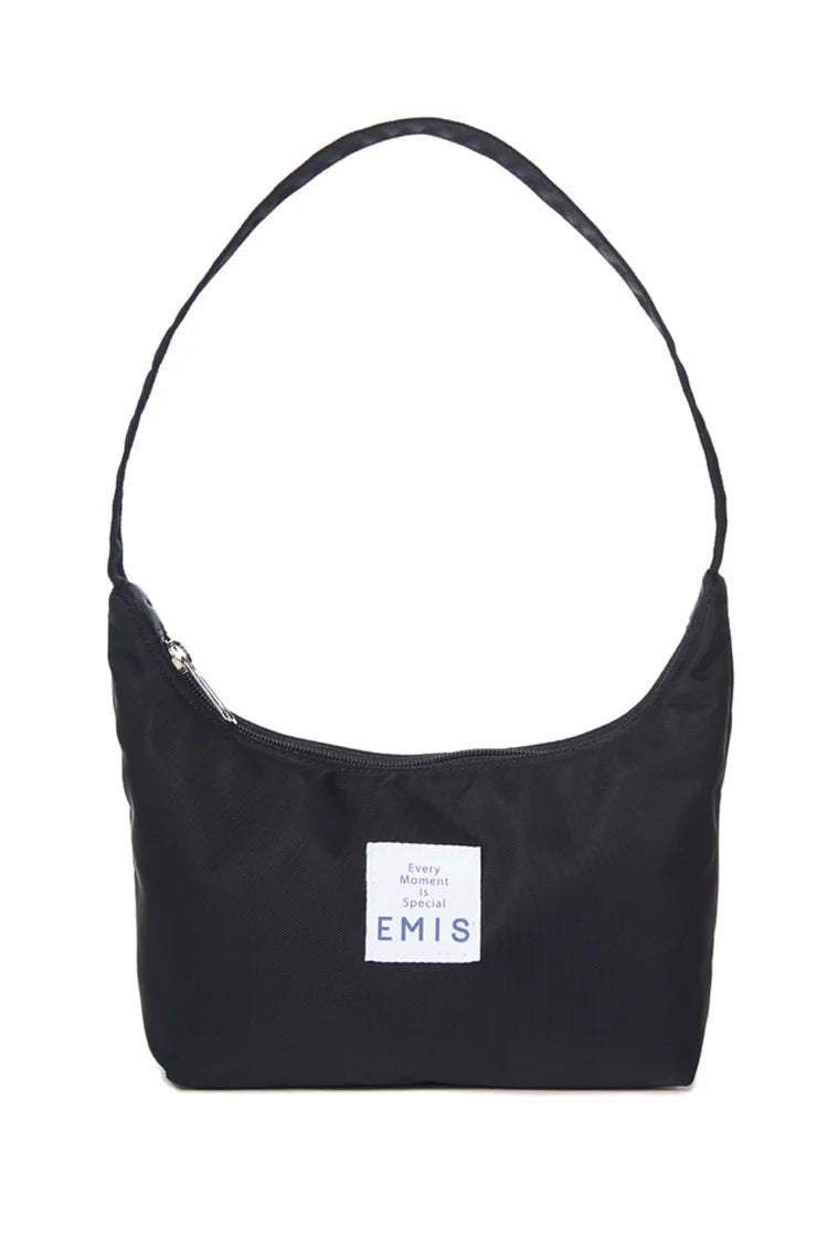 Women's Small Nylon Hobos Underarm Bag Embroidery Handbag