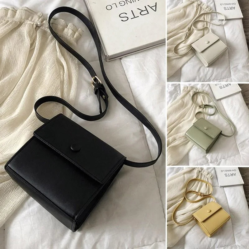 Sweet Small Square Bag for Women - Classic Shoulder Bag