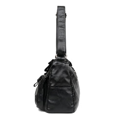Soft Leather Shoulder Bag Women's Crossbody Satchel Purse Handbag