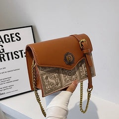 Square PU Leather Waist Bag Large Capacity Crossbody Shoulder Bags