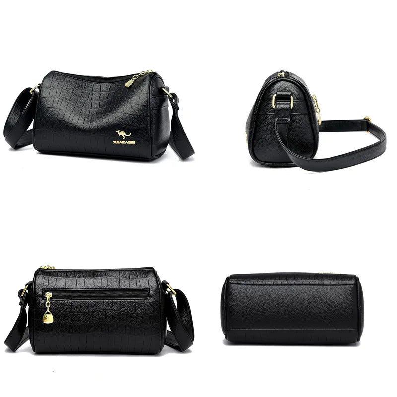 Women's Stone Pattern Crossbody Bags Summer Shoulder Handbag