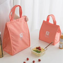 Thermal Lunch Box Bag Portable Kids School Fresh Food Men's Cooler Bento Pouch