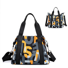 Women's Waterproof Nylon Shoulder Totes Handbag