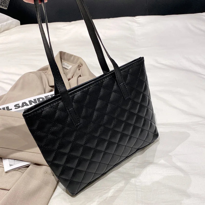 Women's Tote Bag Mommy Large Capacity Shopping Bag Ladies Handheld Shopping Hand