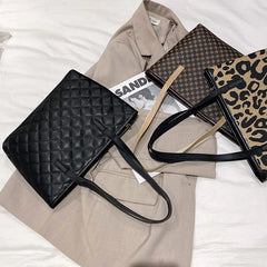 Women's Tote Bag Mommy Large Capacity Shopping Bag Ladies Handheld Shopping Hand