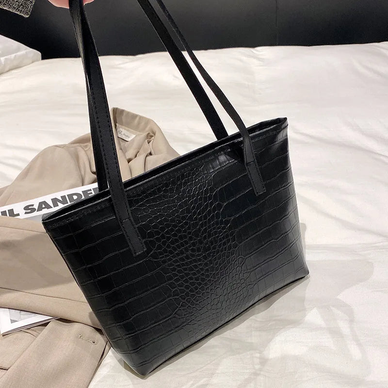 Women's Tote Bag Mommy Large Capacity Shopping Bag Ladies Handheld Shopping Hand