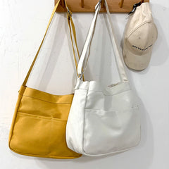 Canvas Crossbody Bag Harajuku Style Schoolbag Handbag