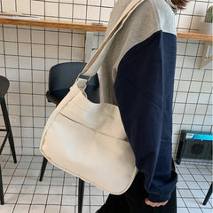 Canvas Crossbody Bag Harajuku Style Schoolbag Handbag