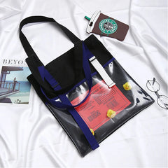 Women's Duck Print Canvas Tote Bag Crossbody Shopper Purse