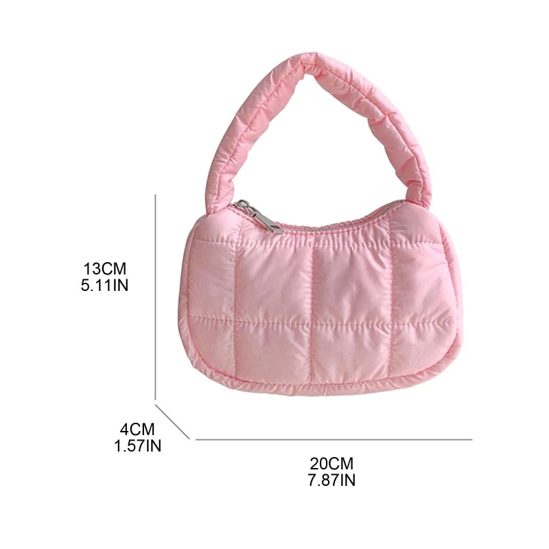 Women's Candy Colors Tote Bag for Daily Ins