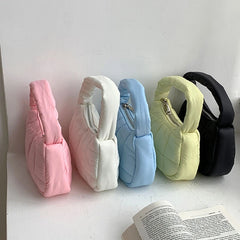 Women's Candy Colors Tote Bag for Daily Ins