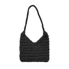 Knitting Shoulder Handbags Autumn Winter Tote Bag Women Shopper Bags