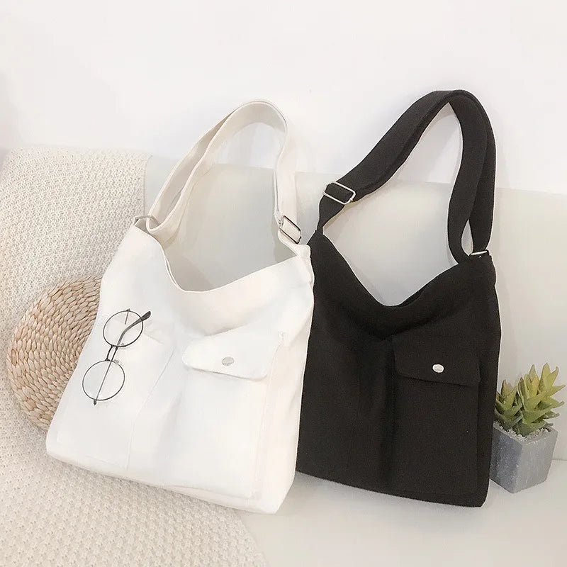 Women's Canvas Tote Bag Large Capacity Handbags
