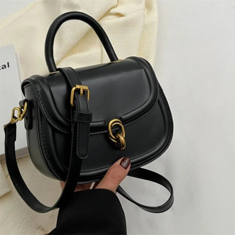 Leather Crossbody Bag Women's Messenger Bag