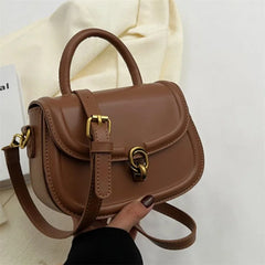 Leather Crossbody Bag Women's Messenger Bag