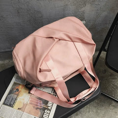 Women's Training Gym Bag Fitness Outdoor Sports Travel Handbag Shoulder