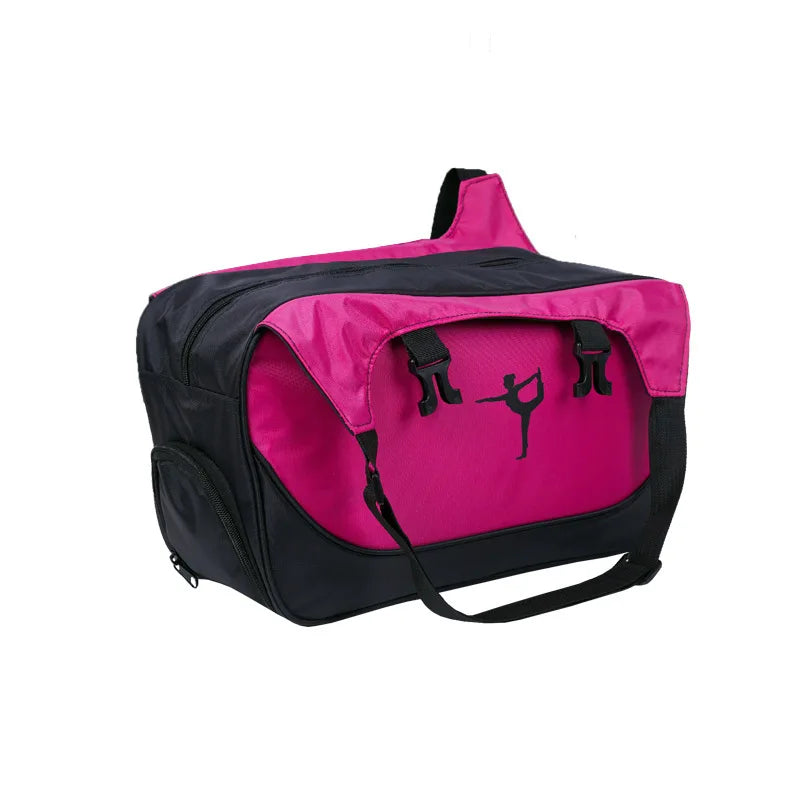 Women's Yoga Mat Backpack Sports Bag Messenger Shoulder Bag