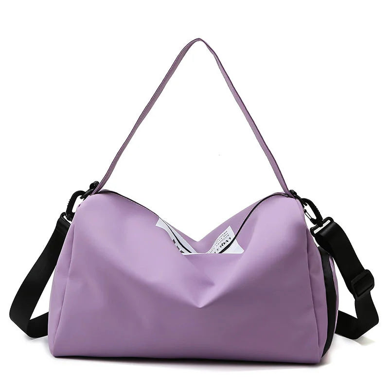 Women's Large Capacity Shoulder Bag Gym Yoga Sport Handbag