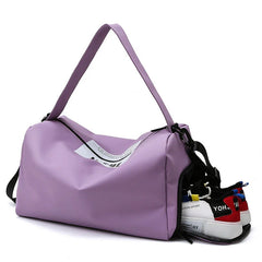 Women's Large Capacity Shoulder Bag Gym Yoga Sport Handbag