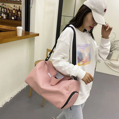 Women's Large Capacity Shoulder Bag Gym Yoga Sport Handbag