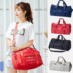 Women's Travel Bags Hand Luggage Handbag Sports Gym Shoulder Bag Weekend Duffel