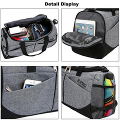 Waterproof Fitness Duffle Bag Large Capacity Shoulder Weekend Bag