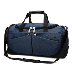 Waterproof Fitness Duffle Bag Large Capacity Shoulder Weekend Bag