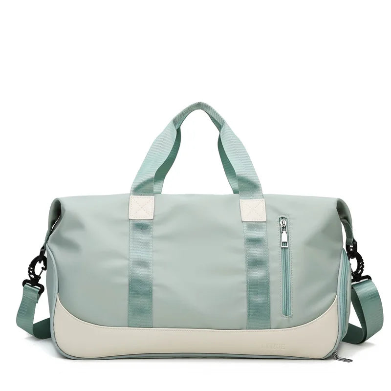 Women's Oxford Travel Bag Large Hand Luggage Gym Yoga Duffle Weekend Voyage Bag